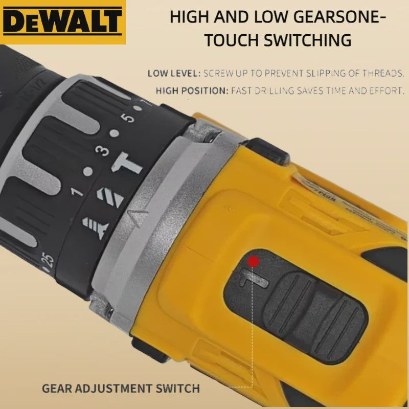 DeWalt DCD796 Accu Klopboormachine & Schroefmachine - Krachtige Brushless Motor, 18V