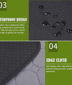 Herbruikbare Waterdichte Hondentoiletmat - Wasbaar & Antislip voor Puppy's en Oudere Honden