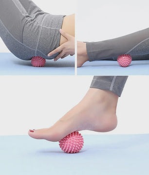 Prikkelende Massagebal PVC - Voor Hand, Voet, Rug & Spierontspanning