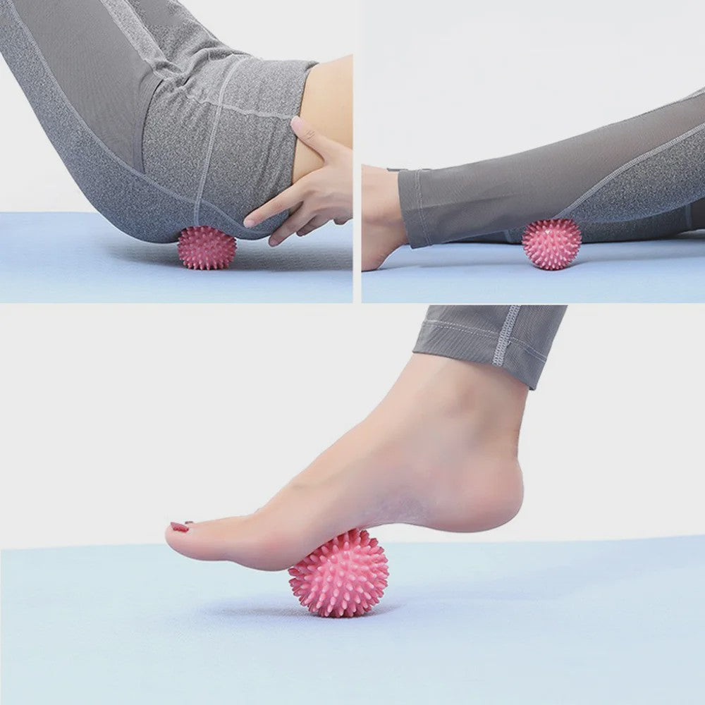 Prikkelende Massagebal PVC - Voor Hand, Voet, Rug & Spierontspanning