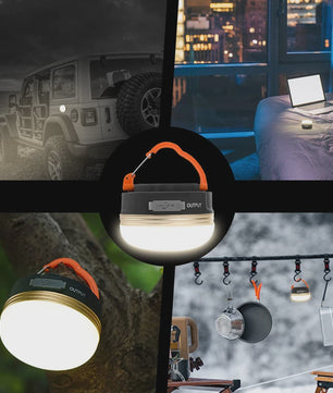 Krachtige 10W USB Oplaadbare Camping Lantaarn - Draagbare Tentlamp met 1200mAh Batterij