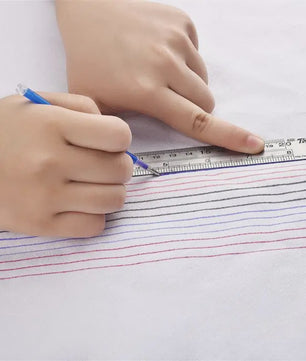 Set van 10 Hitte-uitwisbare Stoffen Markers - Perfect voor Naaien en Knutselen