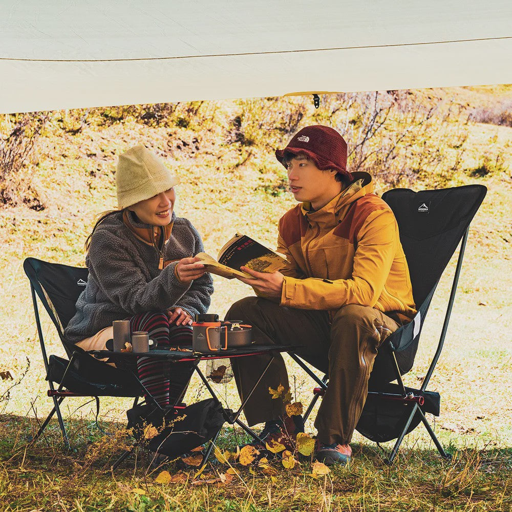 Lichtgewicht Opvouwbare Campingstoel en Tafel Set - Outdoor, Picnic, Reizen