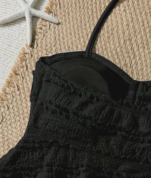 Zwemset Meisjes 2-delig Effen Kleur Tankini Badpak voor 8-16 Jaar - Zomer Strand Outfit