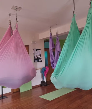 Aerial Yoga Doek - Anti-Zwaartekracht Hangmat voor Yoga, Pilates & Meditatie - 1-9m Keuze