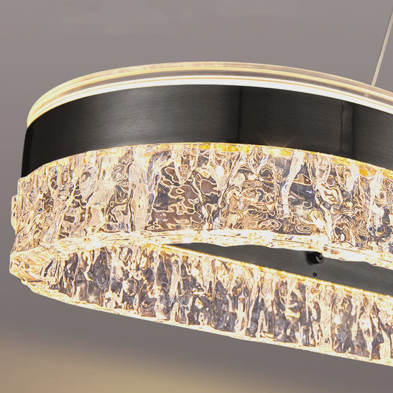 Nordic Kristallen Plafondlamp - Stijlvolle Chandelier voor Woonkamer, Restaurant of Villa