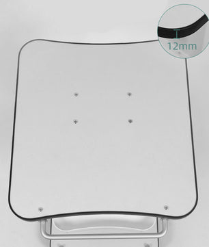 Professionele 3-Laags Beauty Trolley op Wielen - Mobiele Salonkar voor Schoonheidsspecialisten