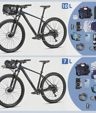 NEWBOLER Fiets Voordrager Bagagerek - Robuust IJzeren MTB Fiets Accessoire met 15kg Draagvermogen