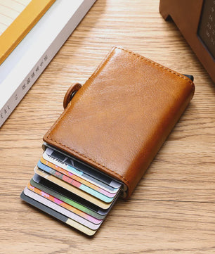 Slimme RFID Card Holder Portemonnee voor Heren - Compact & Veilig