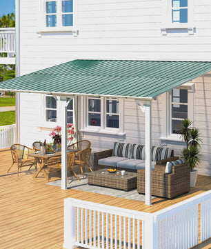 12x Golfplaten Metaal - Gecoat Staal 0.23mm Dik - Roestbestendig Dakbedekking voor Carport