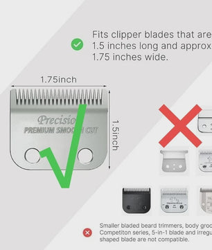 Professionele Opzetkammen Set voor Trimmers (1.5mm - 6mm)