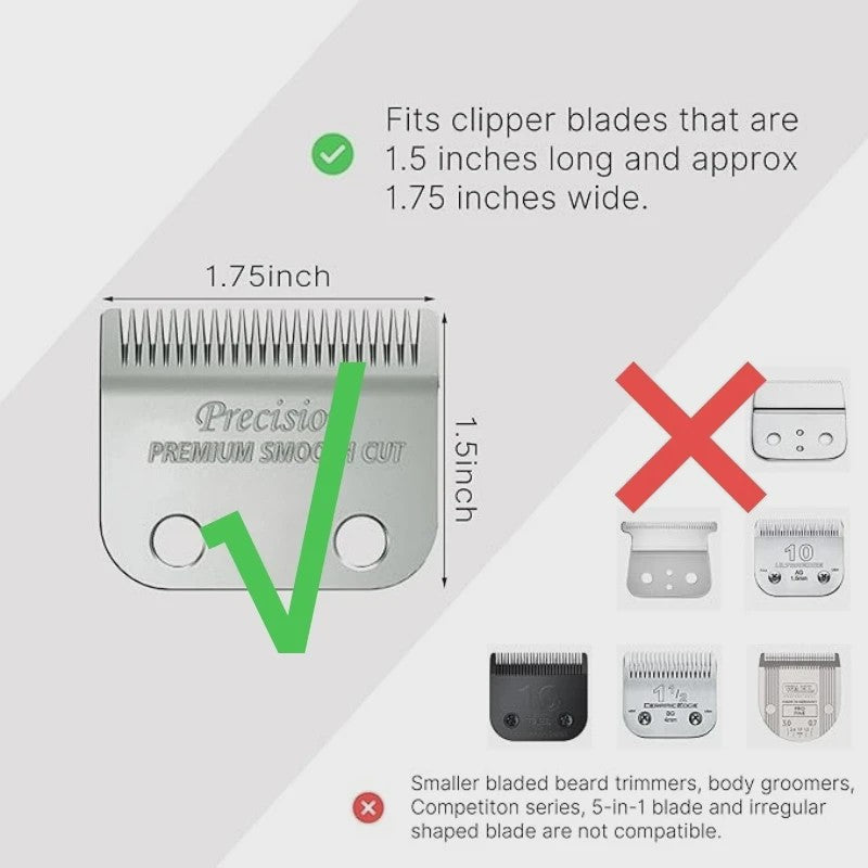 Professionele Opzetkammen Set voor Trimmers (1.5mm - 6mm)