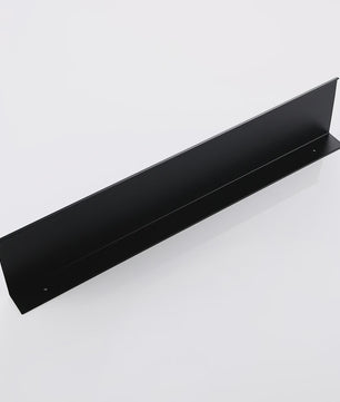 Aluminium Wandrek Zwart/Wit - Enkele Laag - Multifunctioneel voor Badkamer, Keuken & Toilet