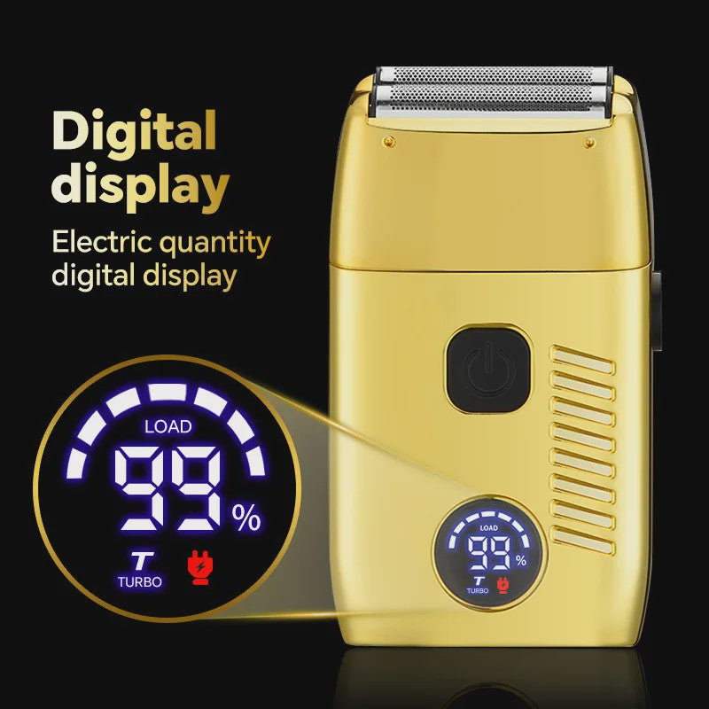 LARGNER 3-in-1 Professionele Barbershop Set: Trimmer, Scheerapparaat & Opzetkammen
