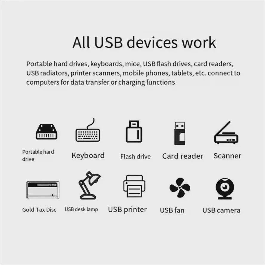 USB 3.0 Hub Extender met 3 Poorten: 1x USB 3.0 & 2x USB 2.0
