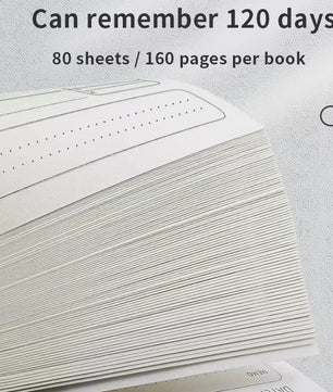 A5 Spiral Agenda & Planner - 160 Pagina's Dagelijkse Planning & To-Do Lijst