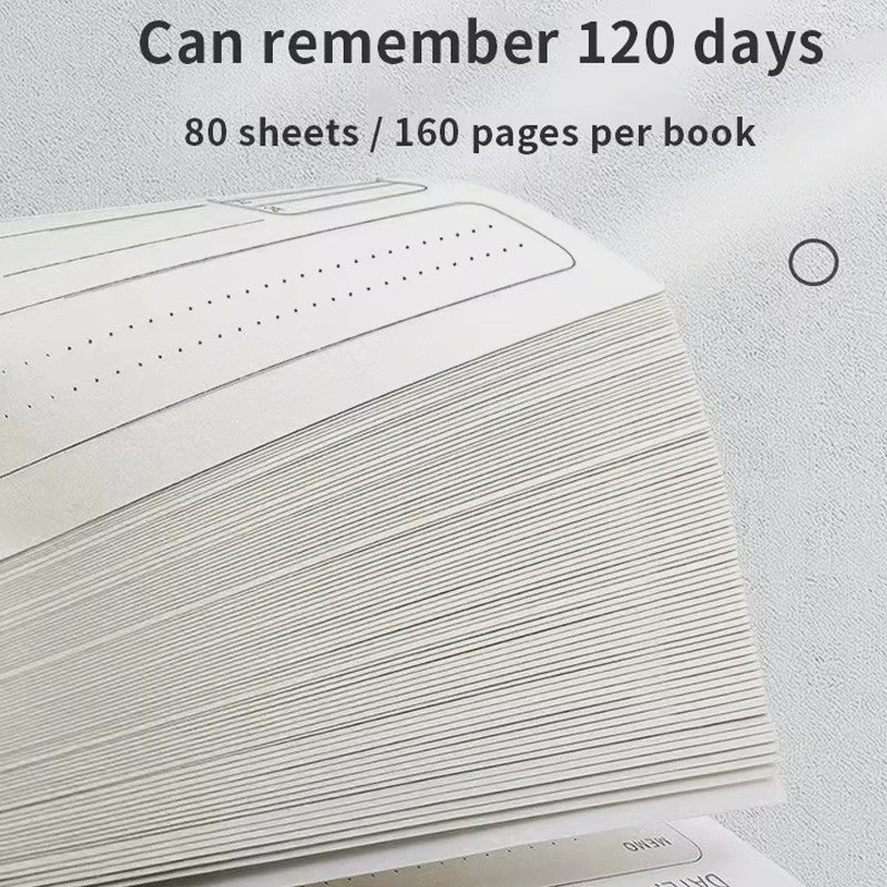 A5 Spiral Agenda & Planner - 160 Pagina's Dagelijkse Planning & To-Do Lijst
