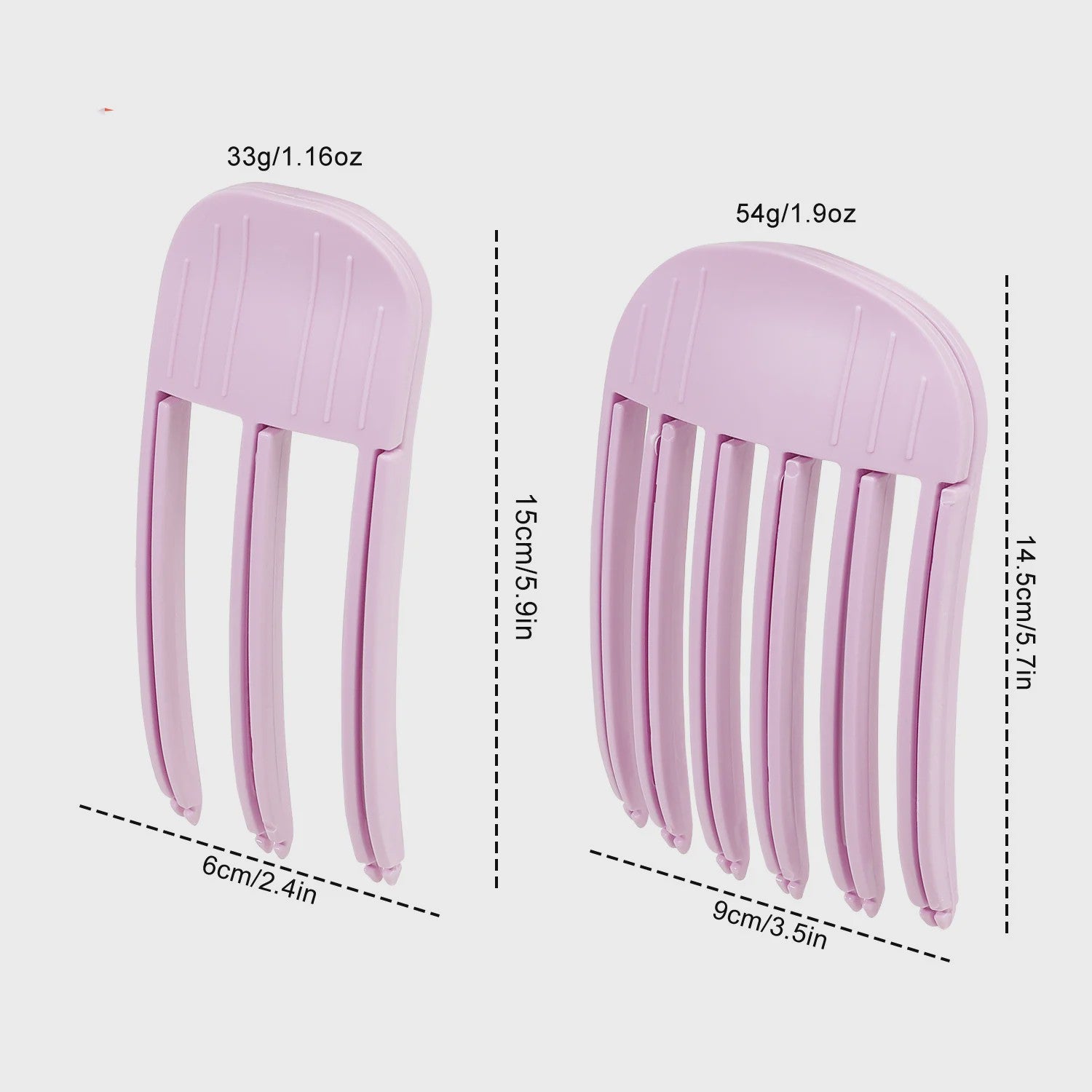 Volume Haarclips voor Krullen en Pony - Fixeer je Kapsel met Stijl