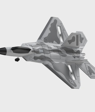 RC Vliegtuig F22 Raptor - Brushless, 4-Kanaals, EPP Schuim, 490mm Spanwijdte, Afstandsbediening Speelgoed voor Volwassenen