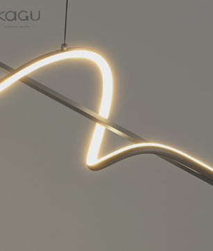 Moderne LED Hanglamp - Stijlvol Wit/Zwart Design voor Eetkamer, Keuken of Kantoor