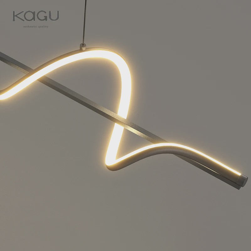 Moderne LED Hanglamp - Stijlvol Wit/Zwart Design voor Eetkamer, Keuken of Kantoor