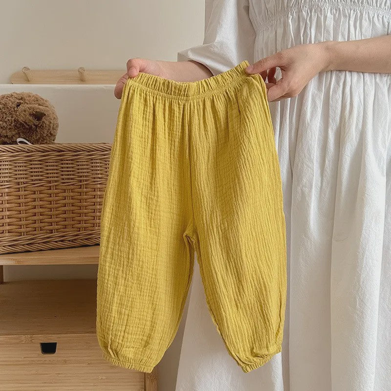 Luchtige Zomerbroek Kinderen - Dun & Losvallend, Anti-Mug & Casual Bloomers