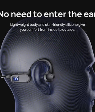 Lenovo X7 Bone Conduction Oordopjes: Draadloos, Sport, Zwemmen, Bluetooth 5.2 met Microfoon