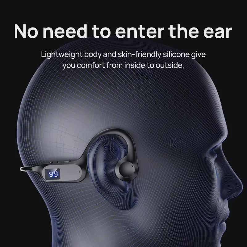 Lenovo X7 Bone Conduction Oordopjes: Draadloos, Sport, Zwemmen, Bluetooth 5.2 met Microfoon