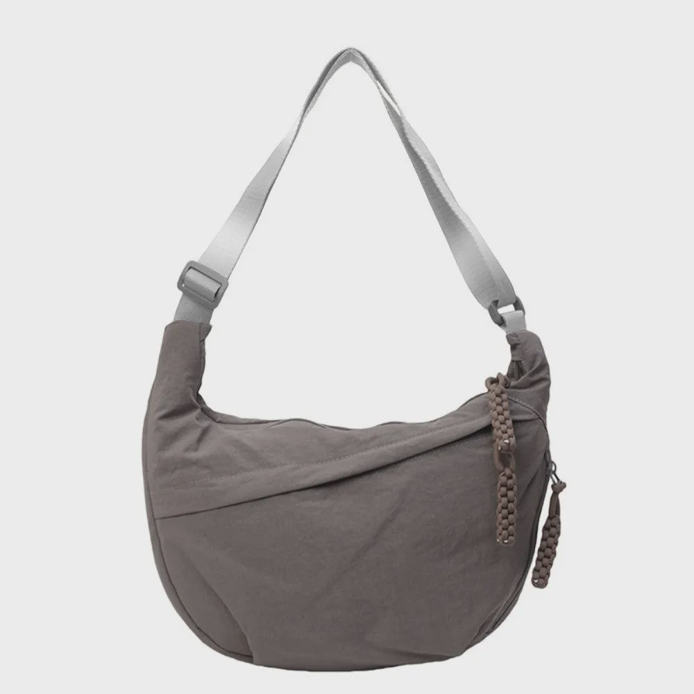 Modieuze Canvas Crossbody Tas - Grote Capaciteit Schoudertas