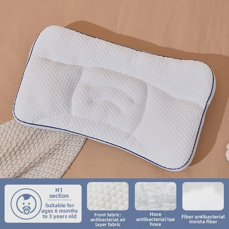 Baby Hoofdkussen met Neksteun - Ergonomisch en Ademend voor Kinderen (1-16 Jaar)