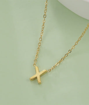 Ketting met Initiaal Letter A-Z - Elegante RVS Hanger Ketting voor Dames