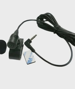 Externe Auto Microfoon met 3.5mm Jack - Clip-on voor Auto DVD Radio & Professionals