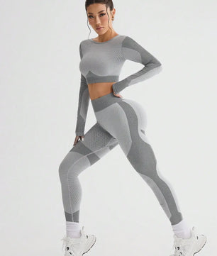 Naadloos Seamless Sportpak Dames - Ademend Yoga & Fitness Set
