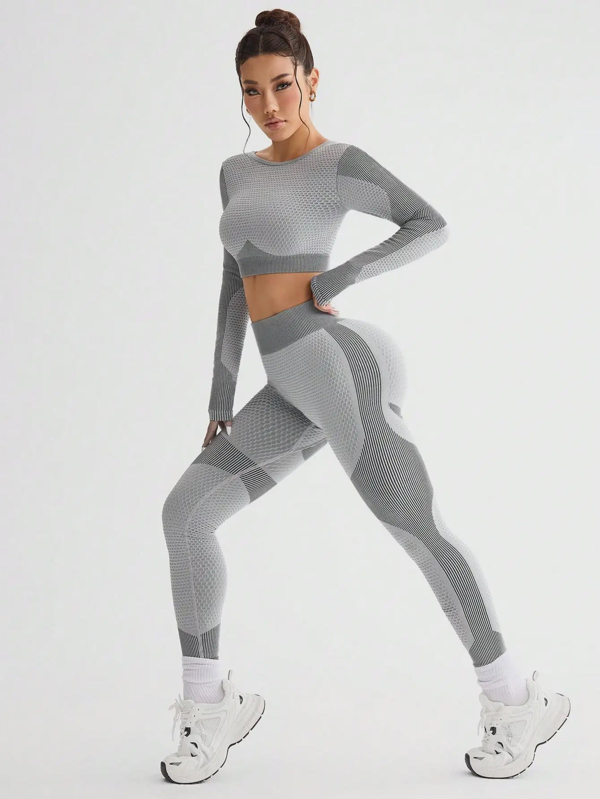 Naadloos Seamless Sportpak Dames - Ademend Yoga & Fitness Set