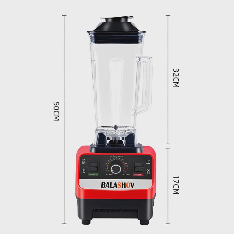 Krachtige 2000W Professionele Blender & Foodprocessor - IJs Crushen, Smoothies Maken & Juicen