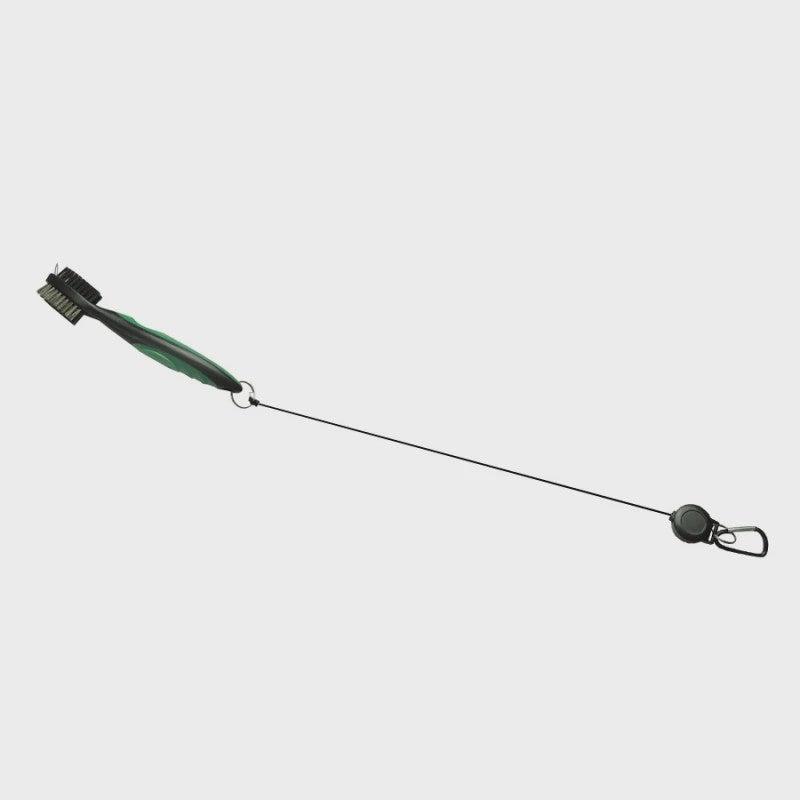 Golfclub Borstel & Groove Cleaner met Intrekbare Karabijnhaak