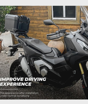 45L Universele Motor Topkoffer - Waterdicht & Schokabsorberend Bagagekoffer met 2 Sleutels