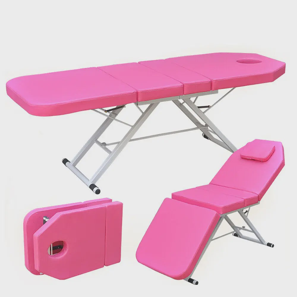 Professionele 3-delige Massagetafel met Aluminium Frame - Salon, Spa & Tattoo