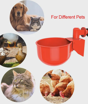 50x Automatische Kippen Drinkbakjes - Efficiënte Waterdispenser voor Pluimvee