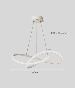 Moderne LED Plafondlamp Chandelier - Stijlvolle Hanglamp voor Woonkamer, Eetkamer & Hal