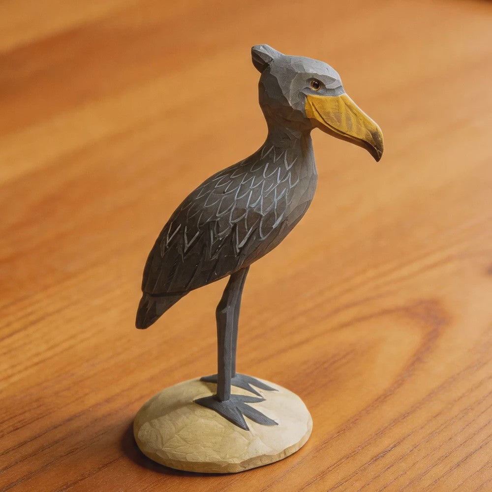 Handgesneden Houten Vogel Beeldjes: Toekan, Adelaar & Meer - Unieke Decoratie