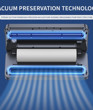 Elektrische Vacuüm Sealer Machine voor Droog & Nat Voedsel - Keuken Verpakking