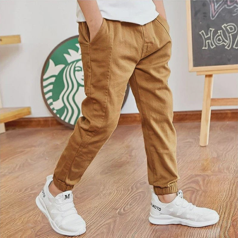 Jongens Broek Katoen Lente Herfst Casual Sport Broek Kinderen 3-13 Jaar