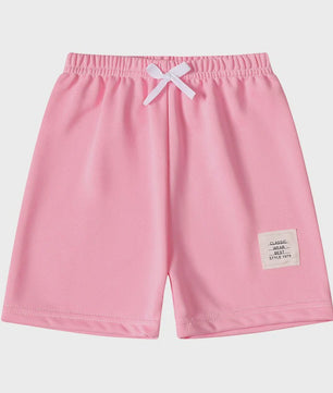 Comfortabele Kinder Shorts met Trekkoord en Elastische Taille - Jongens & Meisjes Casual Broekjes