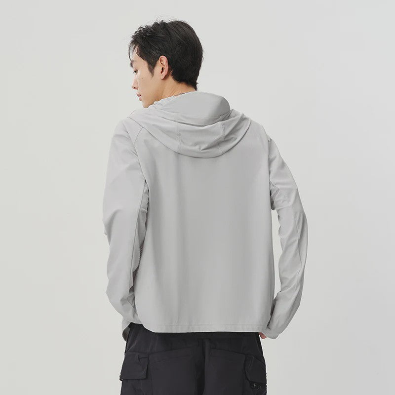 Semir Heren UV Bescherming Jas met Capuchon - Ademend & Comfortabel Zomer Outdoor Jack