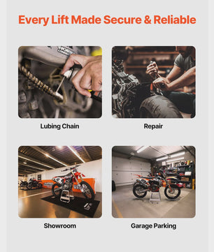 Universele Motorlift / Werkstandaard voor Crossmotoren - 500 kg Capaciteit