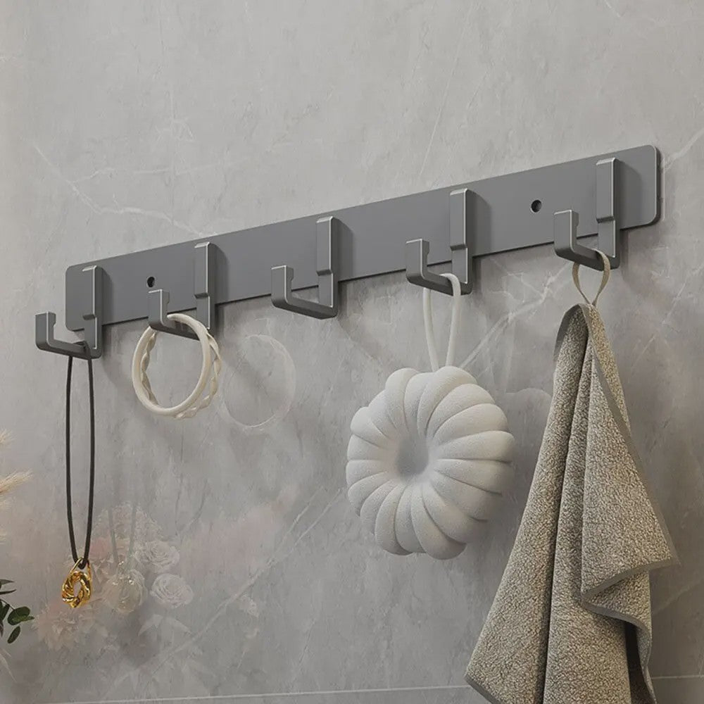 Punch-free Wandkapstok met Sterke Kleefkracht - Woonkamer, Badkamer & Keuken