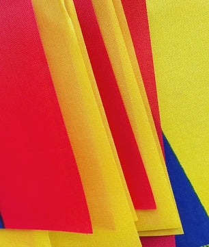 Colombia Vlaggenlijn 14x21cm - 20 Stuks Feestelijke Slingers voor Decoratie