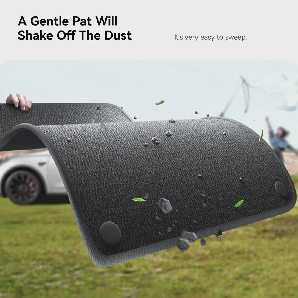 YZ TPE Vloermatten en Kofferbakmat Set voor Tesla Model Y Juniper (2025-2026) - Waterdicht & Antislip