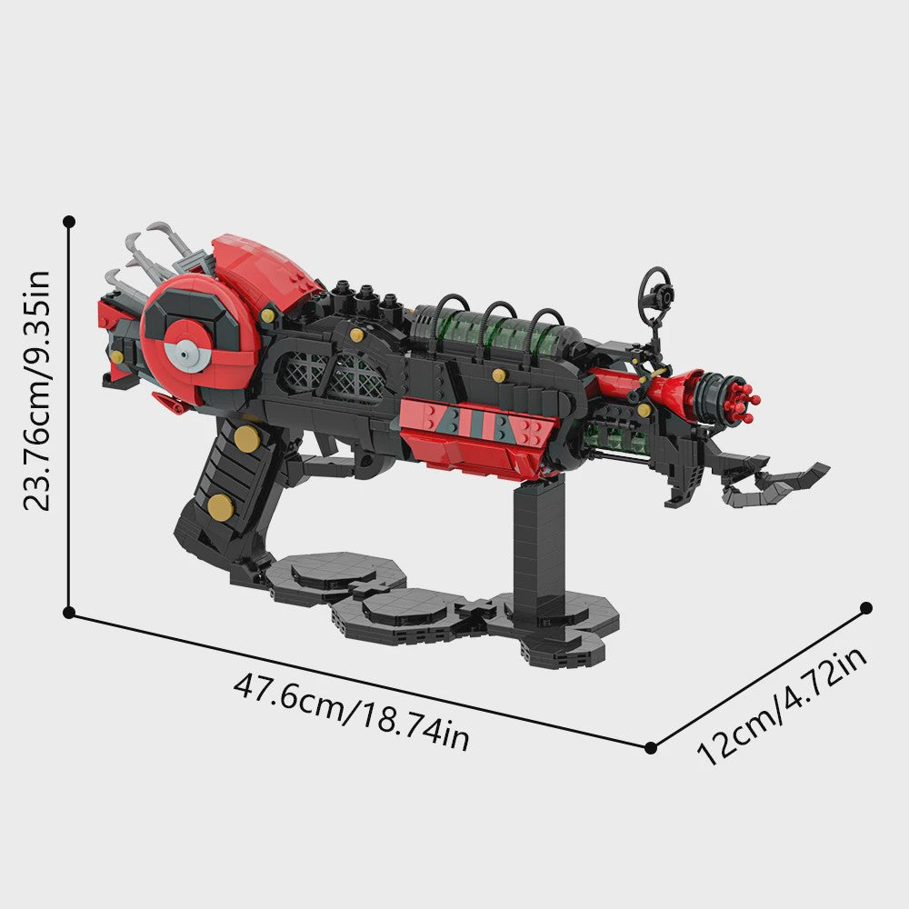 Gobricks Call of Duty Ray Gun Mark II Bouwstenen Model - Laser Geweer Speelgoed Cadeau